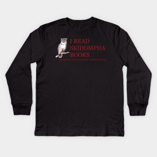 I Read Skidompha Secondhand Books Kids Long Sleeve T-Shirt